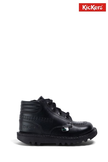 Kickers Kick Hi Padded Leather pordeaux Boots (128995) | £58