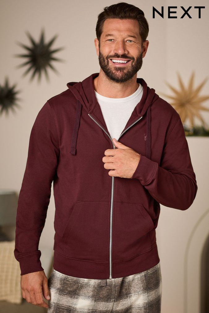 Brown hoodie men sales