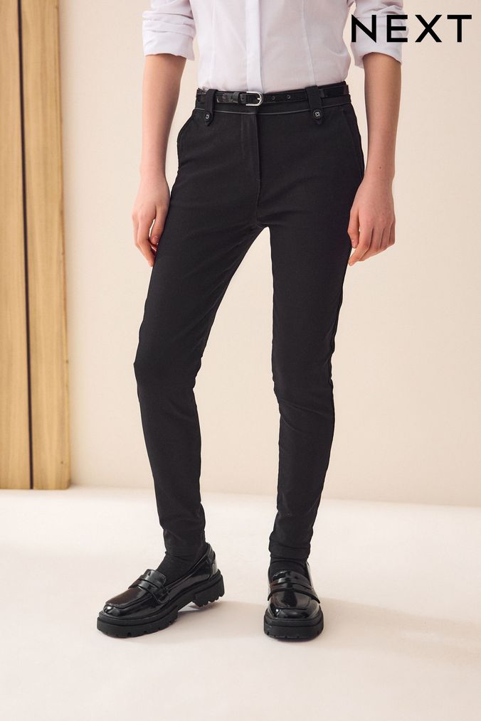 Girls slim school 2025 trousers