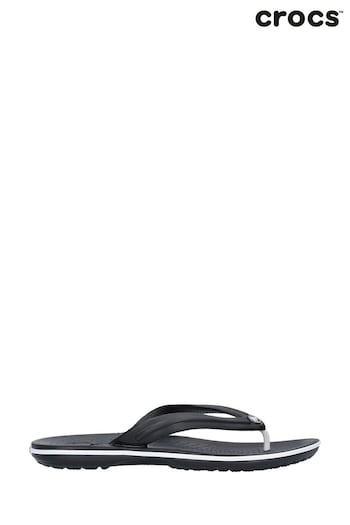 Crocs™ Black Crocband™ Flip Flops (130409) | £30