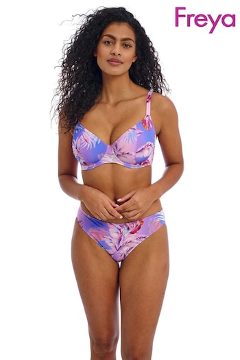 Freya Purple Cassis Miami Sunset Bikini Bottoms (131492) | £26