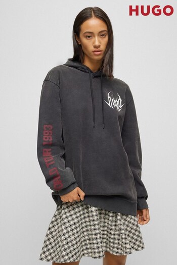 HUGO Dejanna Black Sweatshirt (131552) | £169
