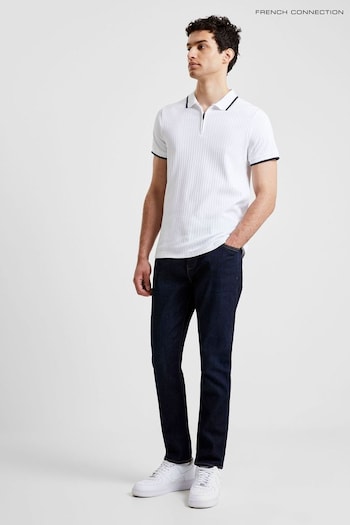 French Connection Needle White Polo Shirt (131758) | £30
