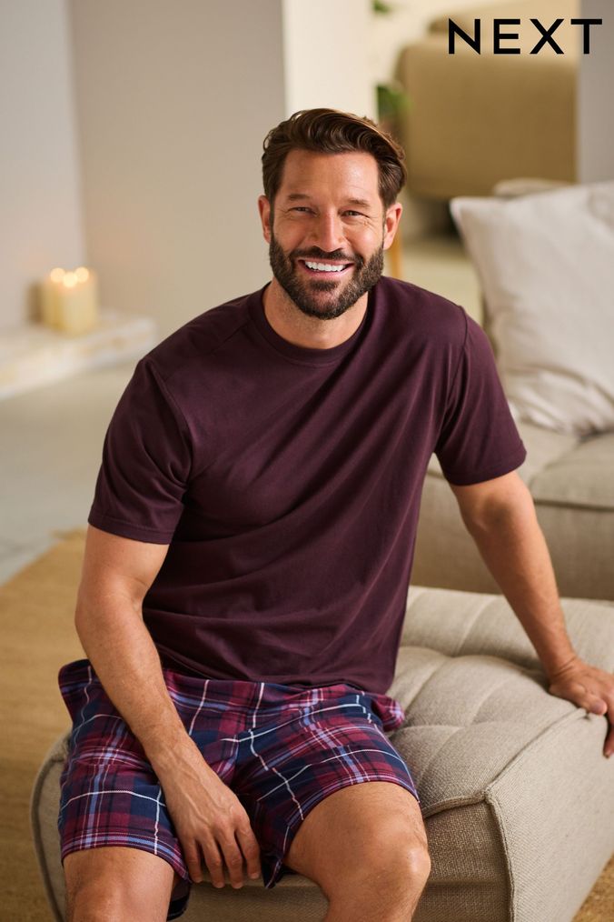 Shirt and shorts set nightwear on sale