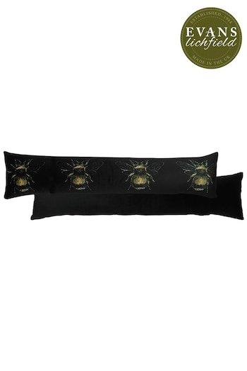 Evans Lichfield Black Gold Bee Draught Excluder (132353) | £19