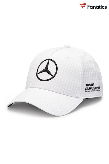 Fanatics Mercedes AMG Petronas F1 2023 Lewis Hamilton White Cap (133321) | £43