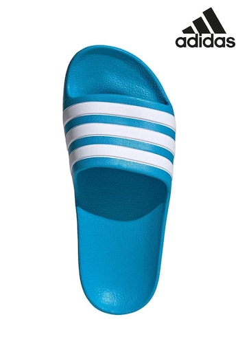 adidas Blue Adilette Aqua Kids Sandals (134212) | £13