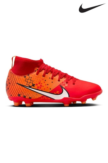 Nike Red Jr. Mercurial Zoom 15 Club Firm Ground Football Why Boots (134279) | £55