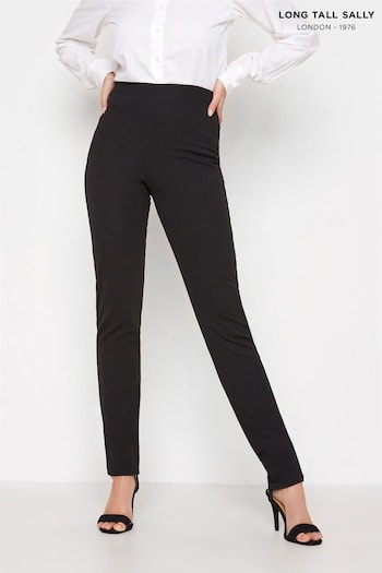 Long Tall Sally Black Slim Leg Stretch Trousers (134359) | £30