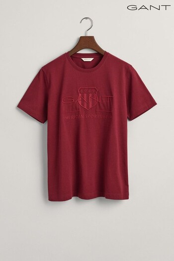 GANT Tonal Shield Logo T-Shirt (134598) | £35