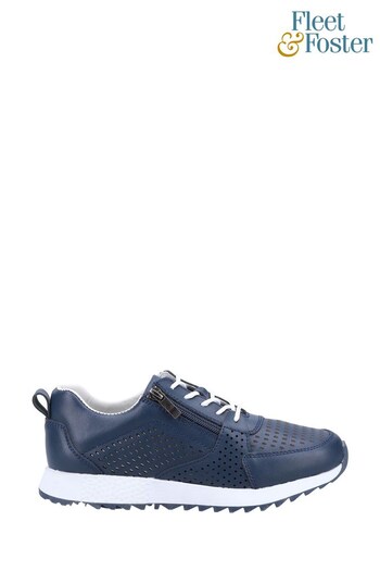 Fleet & Foster Blue June Shoes (135056) | £45
