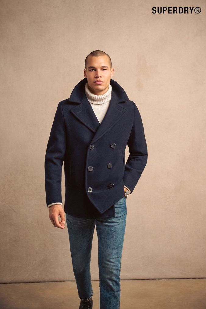 Next wool coat mens online