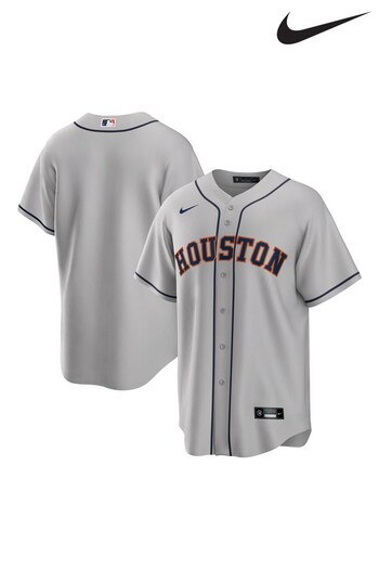 Nike Grey Houston Astros Official Replica Road Jersey (135353) | £95