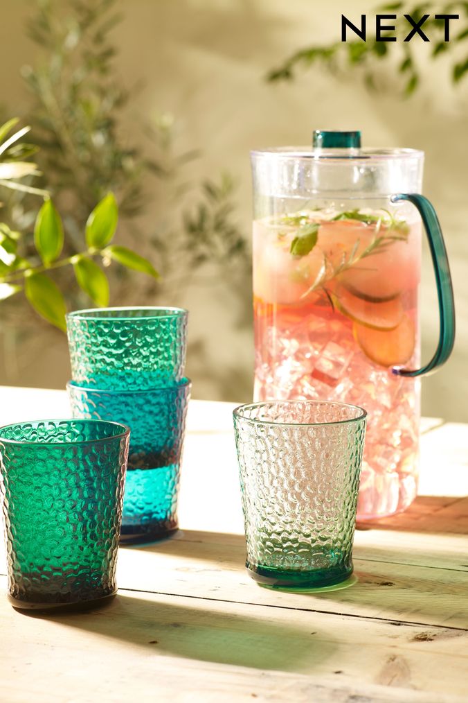 Picnic Glasses Outdoor Plastic Wine Tumbler Glasses Next UK
