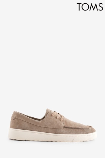 TOMS TRVL Lite London Brown Shoes In Dune Leather (136042) | £85