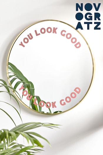 Novogratz Brass You Look Good Mirror (136044) | £65