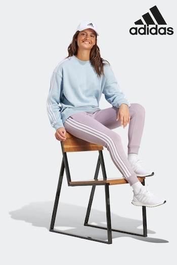 adidas Blue Sportswear Essentials 3-Stripes Sweatshirt (136375) | £38