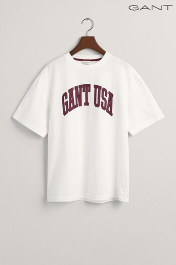 GANT Relaxed Usa Logo T-Shirt (136399) | £40