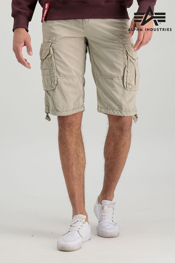 Buy Men s White Cargo Shorts Online Next UK