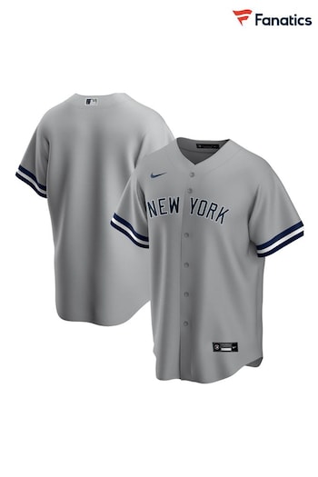 Nike Grey New York Yankees Official Replica Road Jersey (136898) | £56