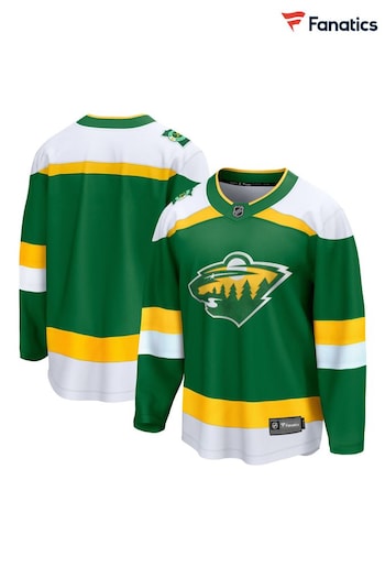 Fanatics Green NHL Minnesota Wild Replica Alternate Breakaway Jersey (136982) | £105