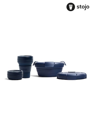 Stojo Denim Pocket Cup And Lunch Bowl (137407) | £35