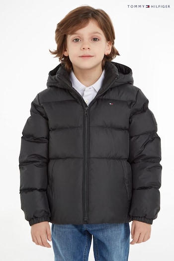 Tommy Hilfiger your Black Essential Down Puffer Jacket (137436) | £150