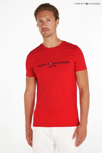 Tommy Hilfiger Red Logo T-Shirt (137524) | £45