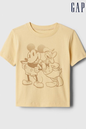 Gap Yellow Disney Graphic Short Sleeve T-Shirt (138181) | £10