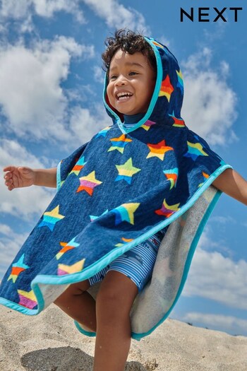 Rainbow Star Towel Poncho (9mths-6yrs) (138363) | £18 - £20