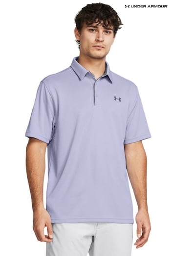 Under Armour Blue/Grey Golf Tech Polo mustang Trousers (138383) | £38