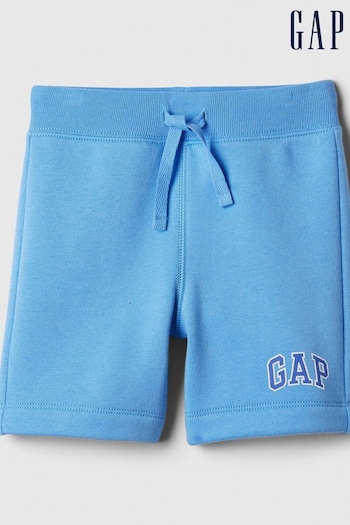 Gap Sky Blue Pull On Logo Baby Jogger Shorts (Newborn-5yrs) (138387) | £10