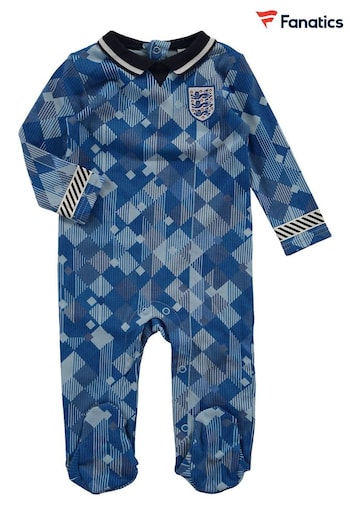 Fanatics England 1990 Blue Third Kit Sleepsuit Baby (138627) | £18