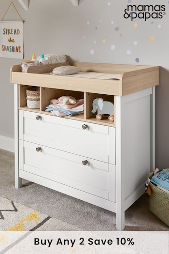 All Personalised Gifts White Harwell Dresser Changer (138630) | £499