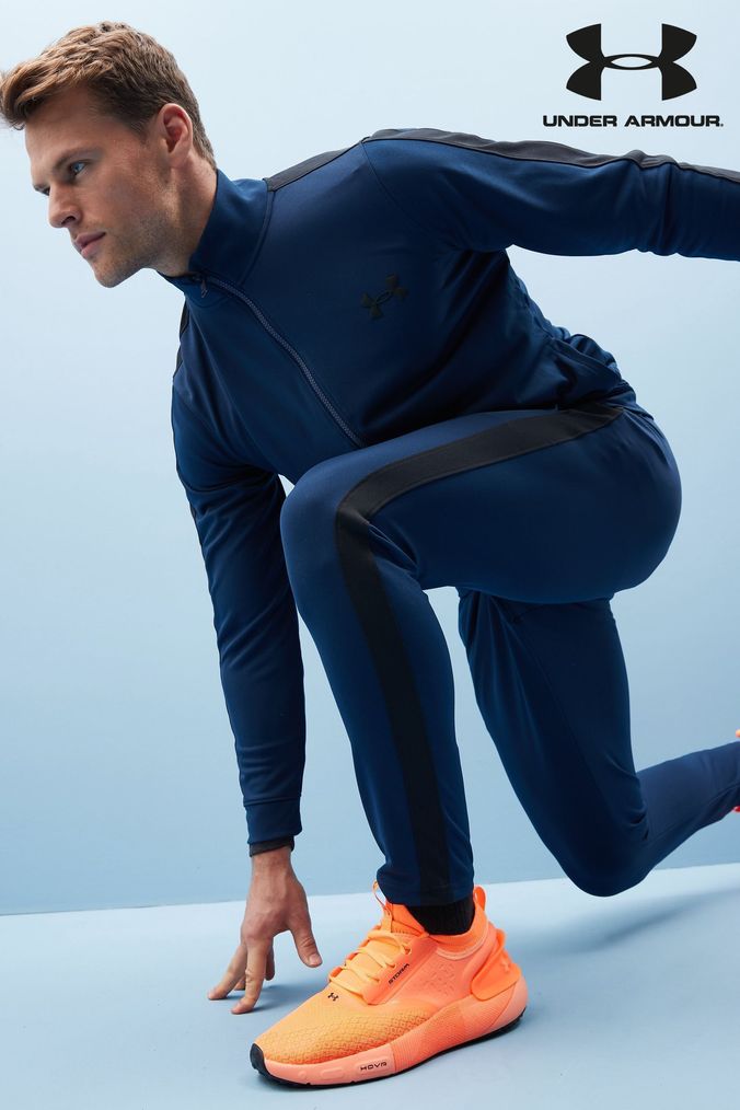 Under armour outlet tracksuit blue