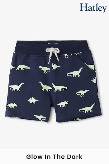 Hatley Blue Dinosaur Glow-in-the-Dark Pull On Shorts (139259) | £22