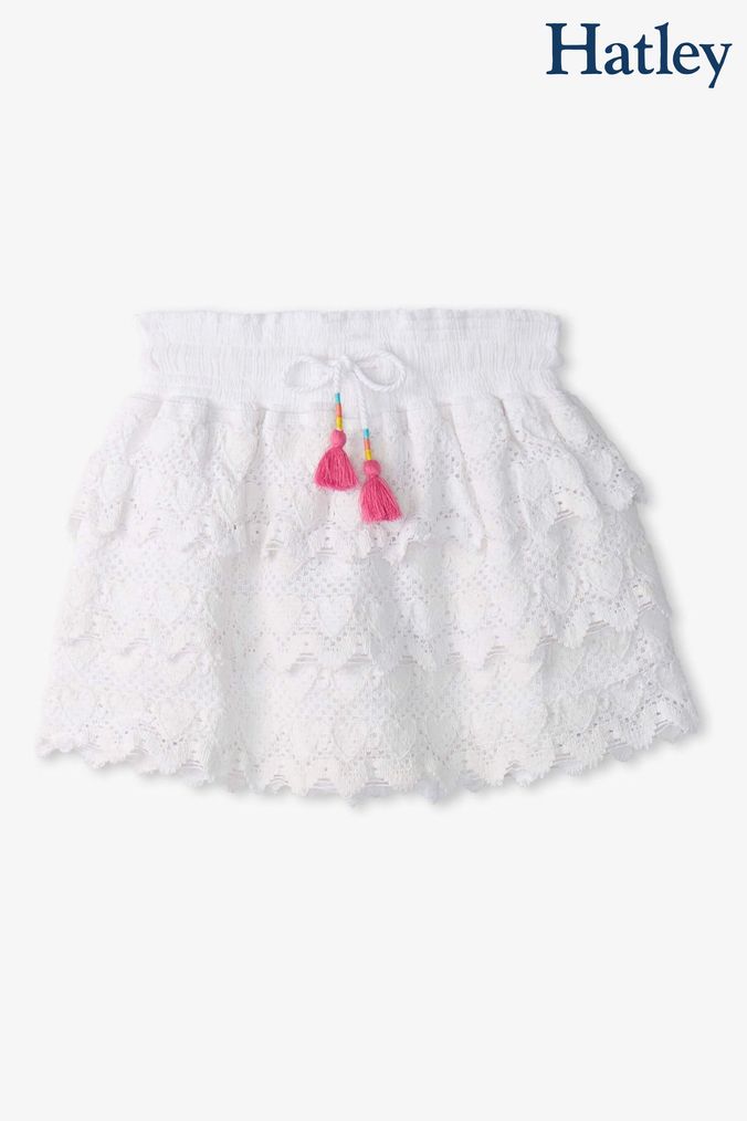 Girls white deals skirt