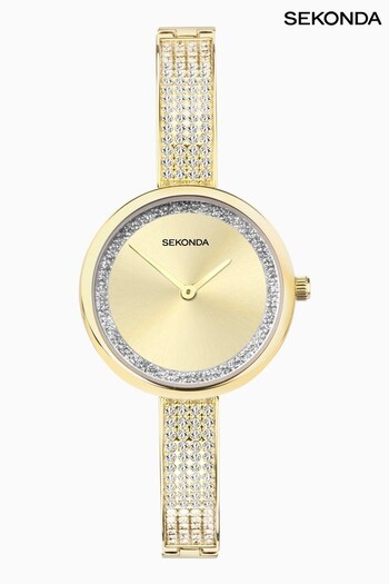 Sekonda Ladies Gold Tone Aurora Alloy Bracelet Watch (139292) | £75