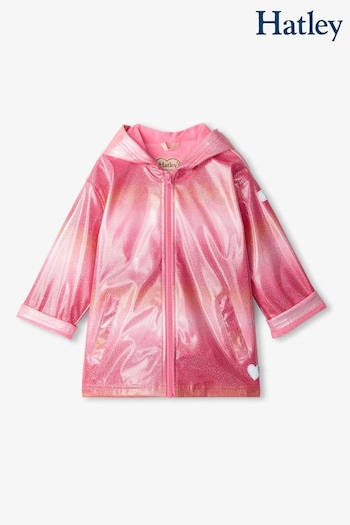 Hatley Summer Stripe Zip up Rain Jacket (140097) | £42
