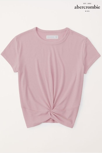 Abercrombie & Fitch Twist Front T-Shirt (140148) | £20