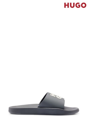 HUGO Grey Slid Sandals (140152) | £59