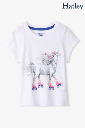 Hatley Unicorn On Roller Skates Graphic T-Shirt (140277) | £20
