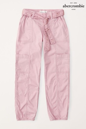 Abercrombie & Fitch Pink Cargo Utility Trousers (140997) | £45
