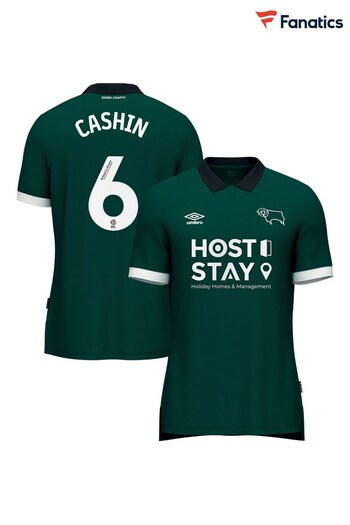 Fanatics Derby County Umbro Third Shirt 2023-24 - Cashin 6 (141462) | £55