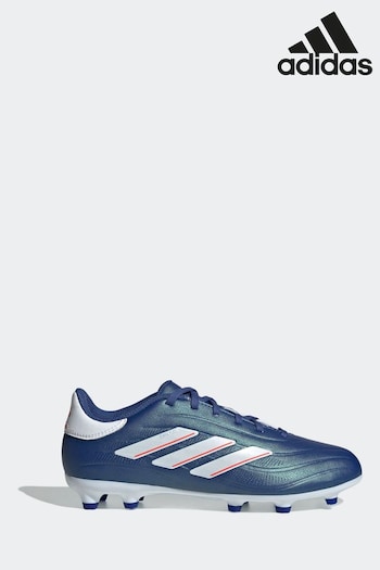 adidas Blue/White Sport Performance Kids Copa Pure II.3 Firm Ground Boots (141719) | £40
