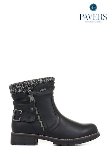 Pavers Ladies Water-Resistant Ankle Dry Boots (142083) | £45