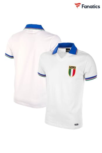Fanatics Italy 1982 World Cup Away Retro White Shirt (142113) | £60
