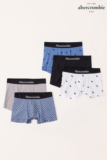 Abercrombie & Fitch Blue Boxers 5 Pack (142310) | £39
