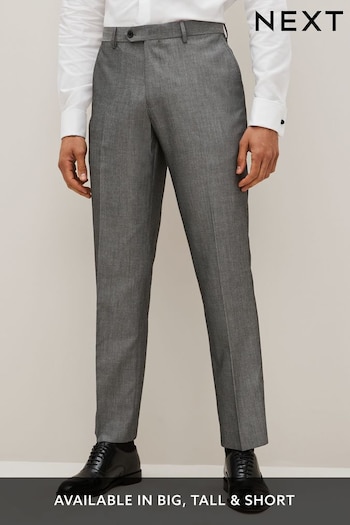 Light Grey Regular Fit Suit: Trousers (142313) | £35