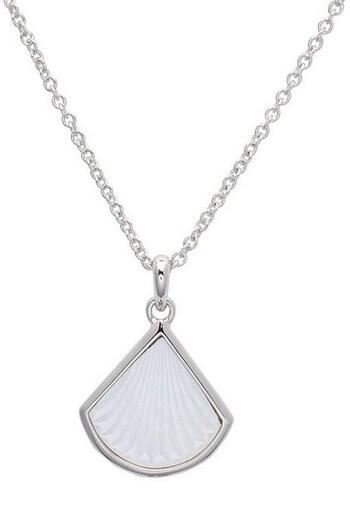 Unique & Co Ladies Collection Sterling Silver Tone Necklace (142814) | £72
